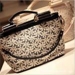 HIGH QUALITY SHOULDER BAG COVERED WITH LACE [240]