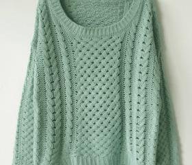 VINTAGE GRANDMA KNITTED SWEATER 59