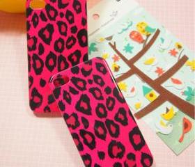CHARMING ROSE SEXY LEOPARD IPHONE 4/4S CASE 60