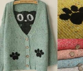 JAPANESE CUTE CAT CARDIGAN 72