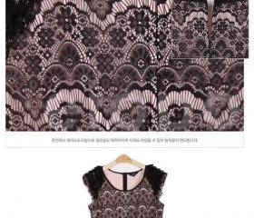 WHOLE PIECE BLACK AND PINK ROMPER 87