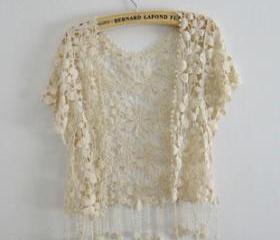 2013 NEW LACE BLOUSE WITH TASSELS 94