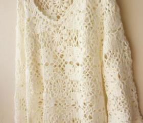 HIGH QUALITY LACE CROCHET BLOUSE 113
