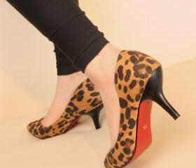 NEW NIGHTCLUBS HIGH HEELS SEXY LEOPARD-FOUR 133