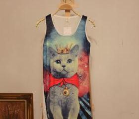 VINTAGE JAPANESE SWEET CROWN PRINCE CAT TEE 154