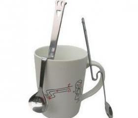 CUTE SMILEY FACE BENT SPOON [159]