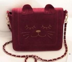 CUTE SWEET CAT SHAPED CHAIN BAG [173]