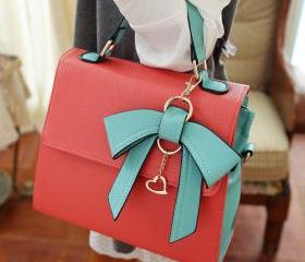 UNIQUE COMMUTER BOW HANDBAG [227]