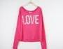 CHIC LOVE PRINT LONG SLEEVED TSHIRT [260]
