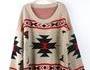 TRIBAL PATTERN WINTER SWEATER [264]